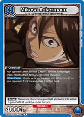 Mikasa Ackermann (025) - UE10BT/AOT-1-025 - Rare - Foil