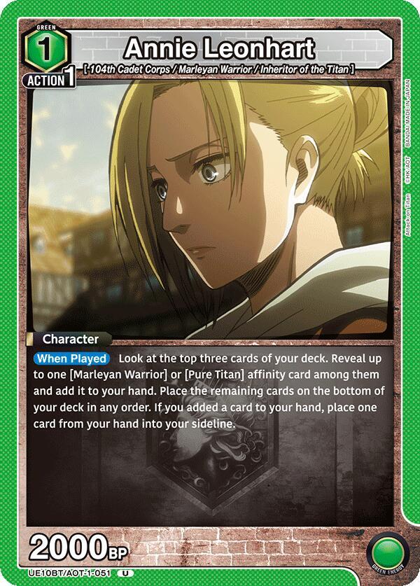 Annie Leonhart (051) - UE10BT/AOT-1-051 - Uncommon