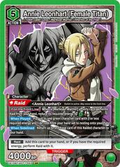 Annie Leonhart (Female Titan) - UE10BT/AOT-1-053 - Super Rare - Foil