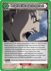 We Fight Now!! We Decide This Right Here!! - UE10BT/AOT-1-064 - Rare - Foil