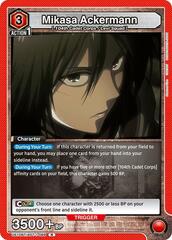 Mikasa Ackermann (088) - UE10BT/AOT-1-088 - Rare - Foil