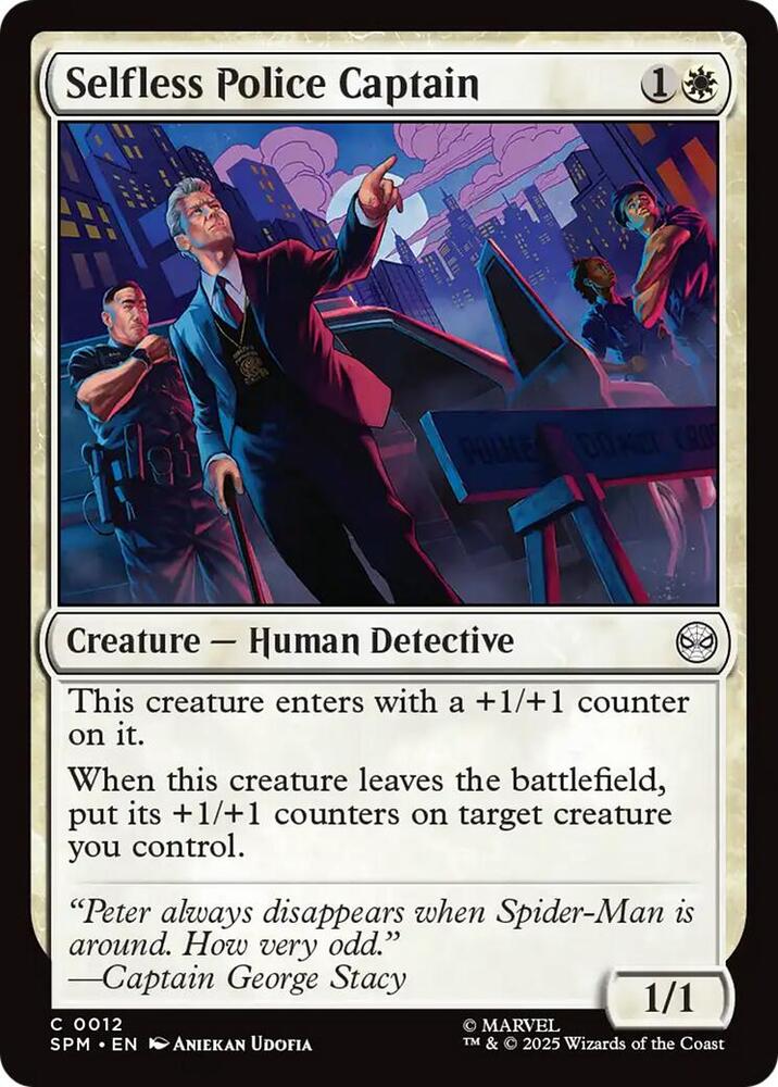 Selfless Police Captain - Foil