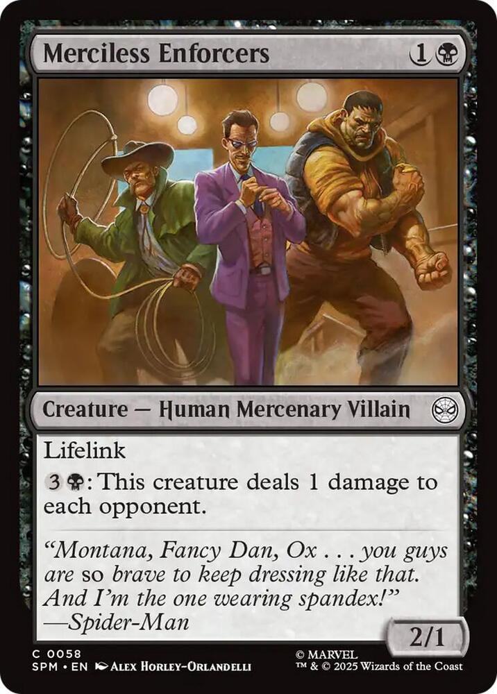 Merciless Enforcers - Foil