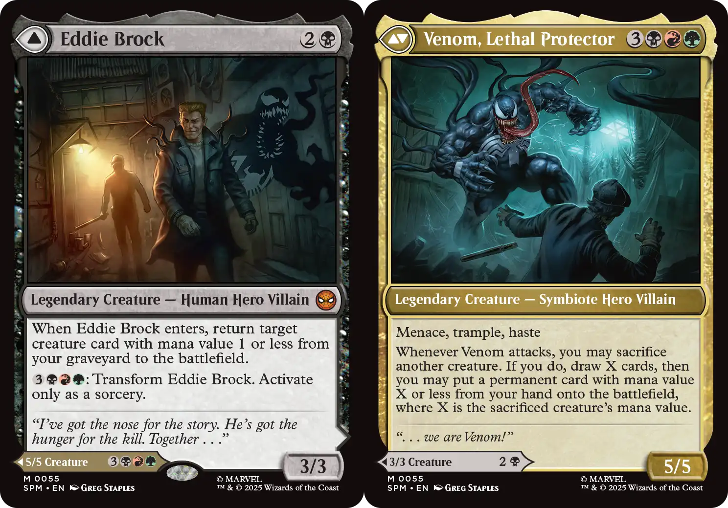 venom eddie brock mtg card Eddie Brock // Venom, Lethal Protector - Magic the Gathering » Magic  Singles » Marvel's Spider-Man + Marvel's Spider-Man Eternal + Marvel  Universe