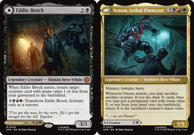 Eddie Brock // Venom, Lethal Protector - Magic the Gathering