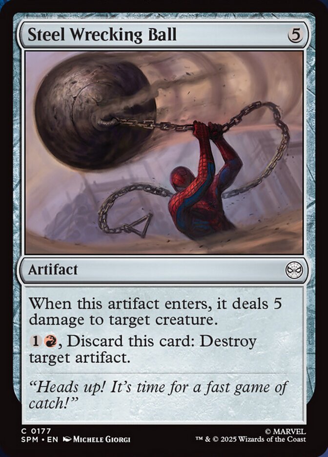 Steel Wrecking Ball - Foil