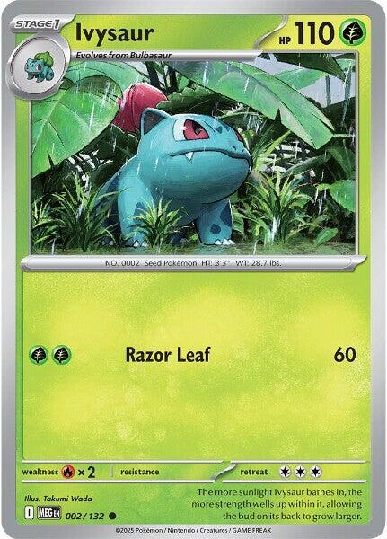 Ivysaur - 002/132 - Common - Reverse Holo