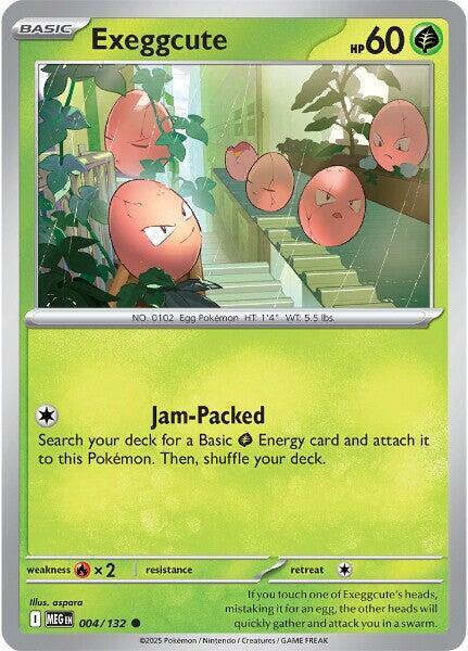 Exeggcute - 004/132 - Common - Reverse Holo