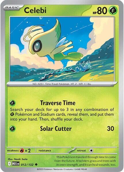 holographic celebi card Shining Celebi -Single Card