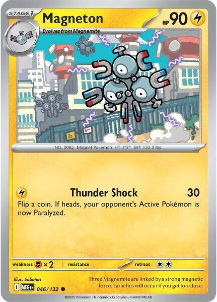 Magneton - 046/132 - Common - Reverse Holo