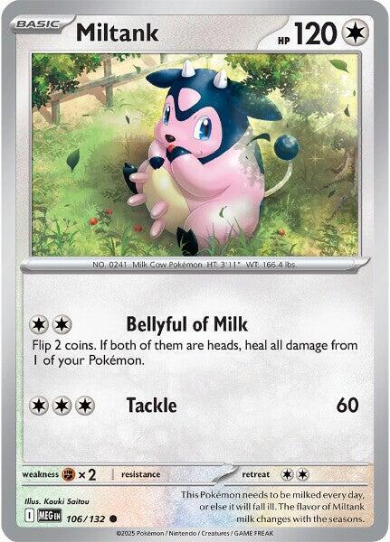 Miltank - 106/132 - Common - Reverse Holo