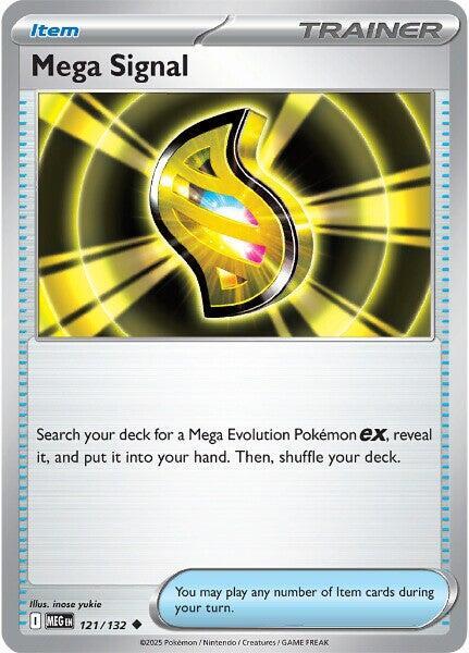 Mega Signal - 121/132 - Uncommon - Reverse Holo