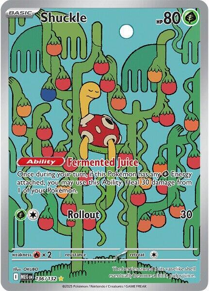 Shuckle - 136/132 - Illustration Rare