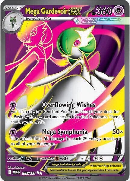 Mega Gardevoir ex - 159/132 - Ultra Rare - Pokemon Pokemon Singles ME01: Mega Evolution - Amazing Discoveries Tucson Mega Gardevoir ex - 159/132 - Ultra Rare - Pokemon Pokemon Singles ME01: Mega Evolution - Amazing Discoveries Tucson