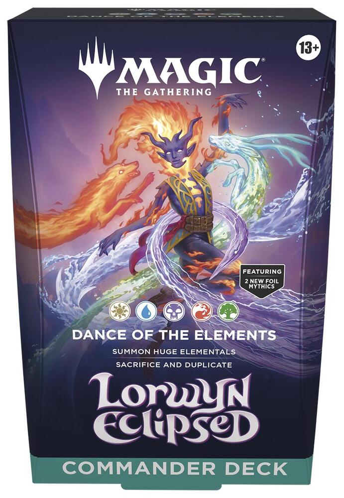 Lorwyn Eclipsed Commander Deck - Dance of the Elements - Card Games  Magic:  The Gathering  Magic: The Gathering Sealed Products - House Rules Gaming