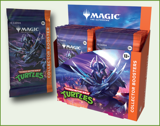 Teenage Mutant Ninja Turtles Collector Booster Display