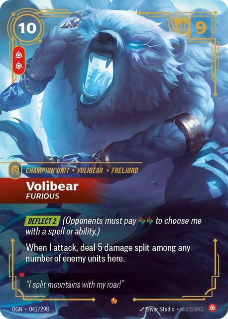 Volibear - Furious - 041/298 - Epic - Foil