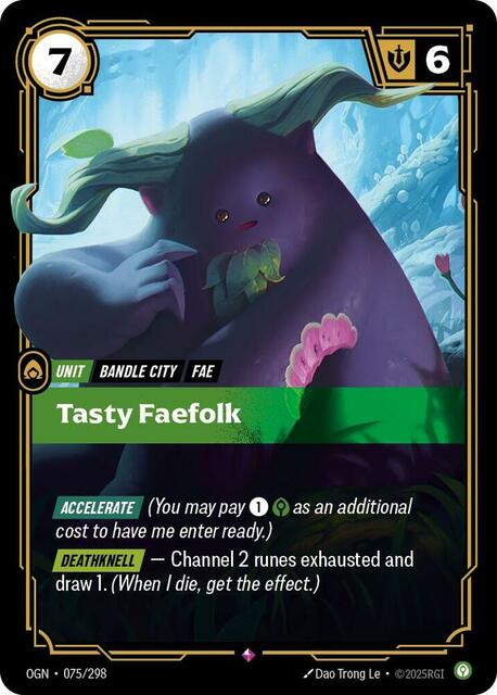 Tasty Faefolk - 075/298 - Rare - Foil