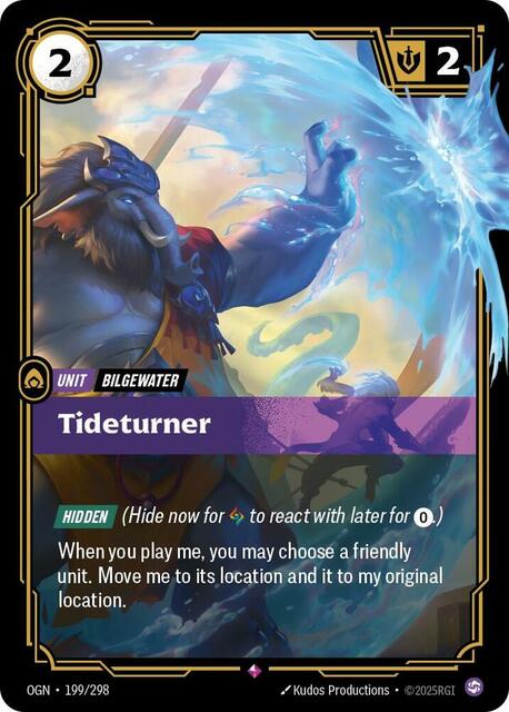 Tideturner - 199/298 - Rare - Foil