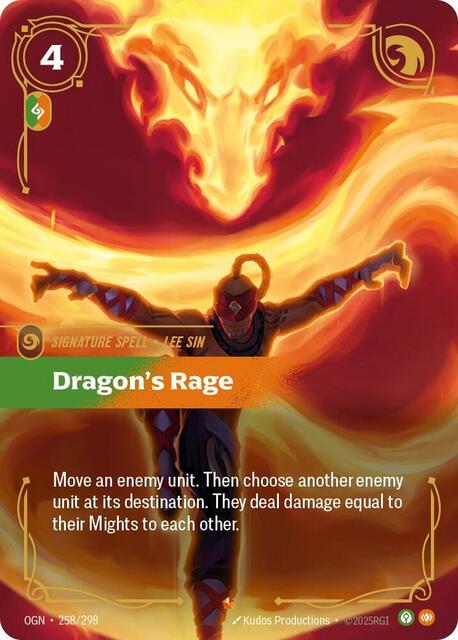Dragon's Rage - 258/298 - Epic - Foil