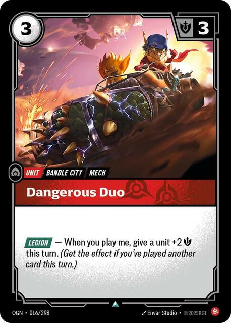 Dangerous Duo - 016/298 - Uncommon - Foil