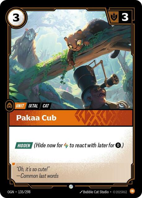 Pakaa Cub - 135/298 - Common - Foil