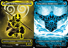 Fire Lord Zuko - Foil - Borderless - Neon Ink - Magic Singles