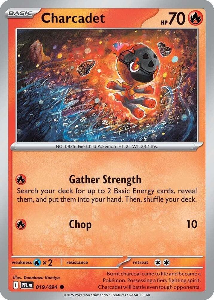 Charcadet - 019/094 - Common - Reverse Holo