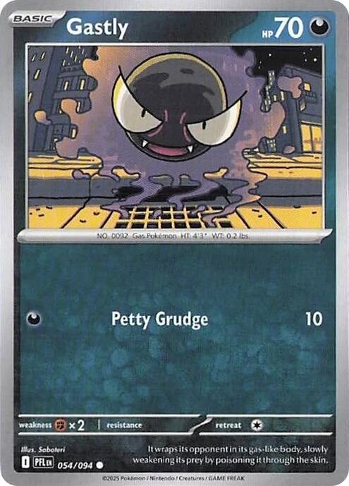 Gastly - 054/094 - Common - Reverse Holo