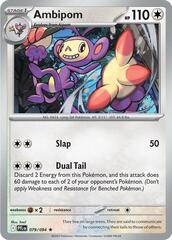 Ambipom - 079/094 - Rare - Reverse Holo