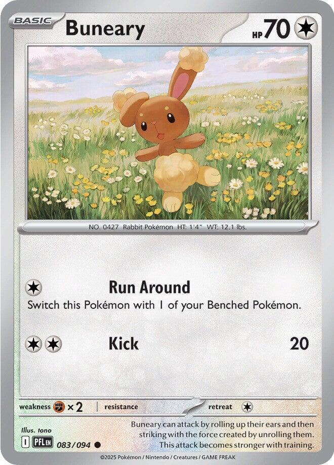 Buneary - 083/094 - Common - Reverse Holo