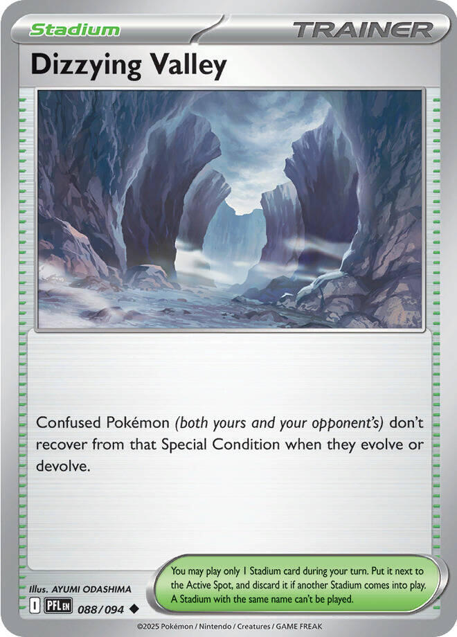 Dizzying Valley - 088/094 - Uncommon - Reverse Holo