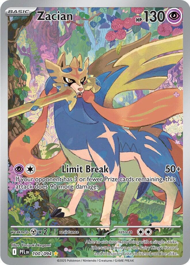 Zacian - 100/094 - Illustration Rare