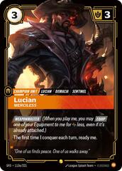 Lucian - Merciless (Alternate Art) - 113a/221 - Showcase - Foil