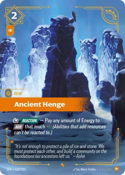 Ancient Henge - 117/221 - Epic - Foil