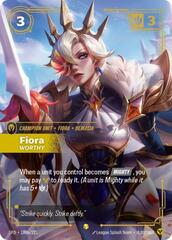 Fiora - Worthy (Alternate Art) - 180a/221 - Showcase - Foil