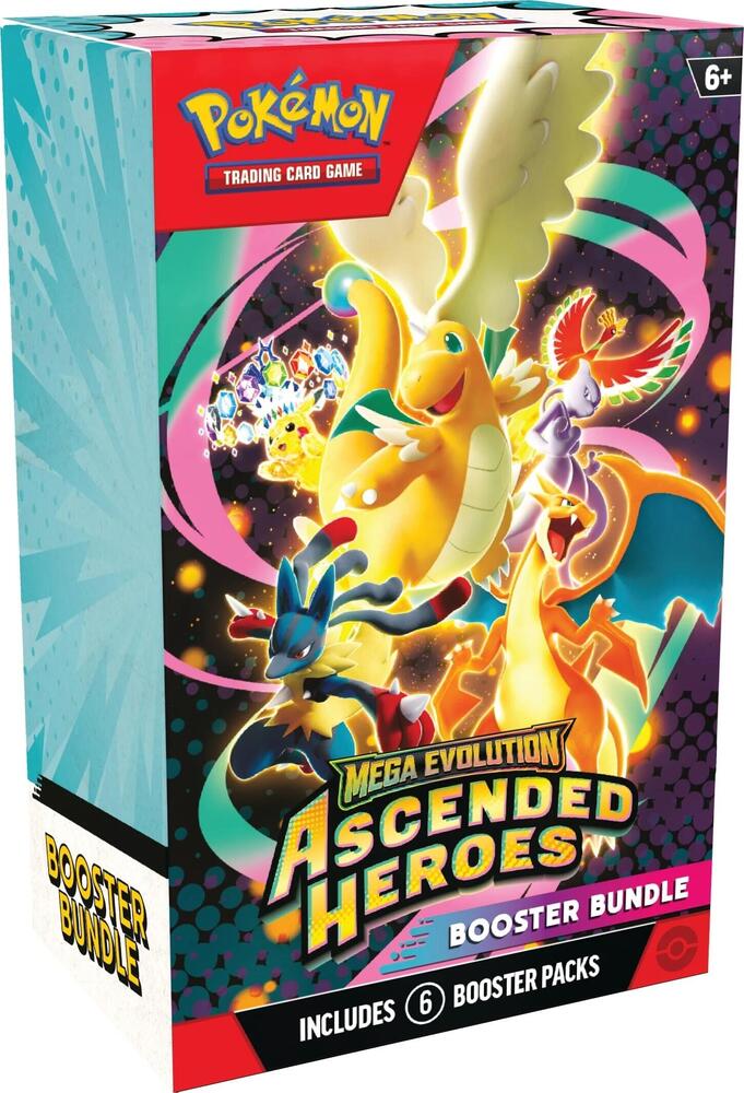 Ascended Heroes Booster Bundle - Pokemon Sealed Products  Pokemon Tin &  Box Sets - Pro-Play Games