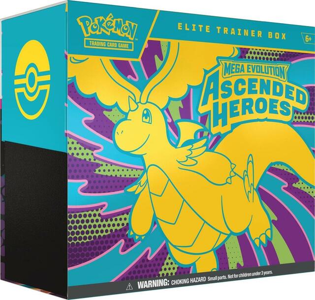 Mega Evolution - Ascended Heroes Elite Trainer Box - Pokemon Pokemon Tins & Boxed Sets - Blue Ox Games Mega Evolution - Ascended Heroes Elite Trainer Box - Pokemon Pokemon Tins & Boxed Sets - Blue Ox Games
