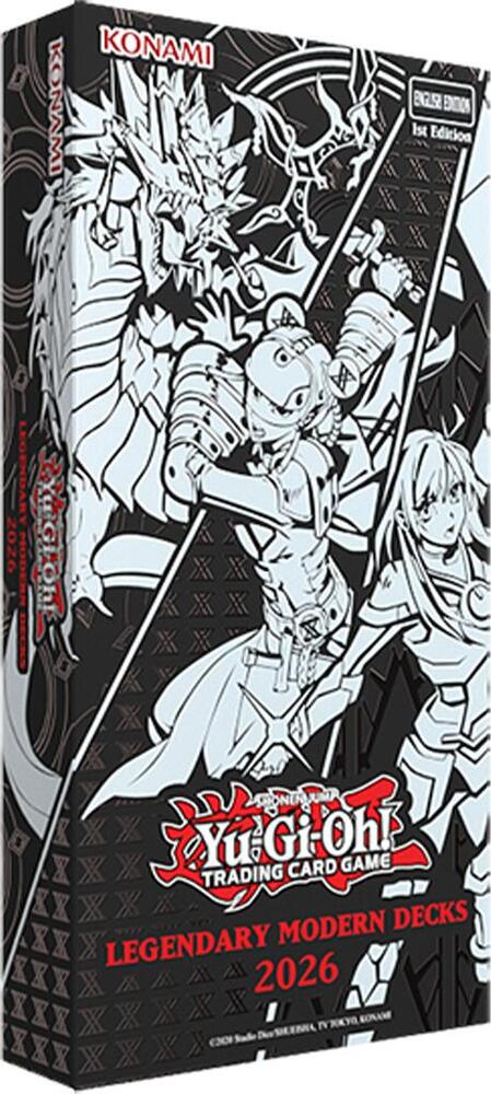 Legendary Modern Decks 2026 - Yu-Gi-Oh! Sealed Products Yu-Gi-Oh Box Sets - Illustrious Cards and Games Legendary Modern Decks 2026 - Yu-Gi-Oh! Sealed Products Yu-Gi-Oh Box Sets - Illustrious Cards and Games