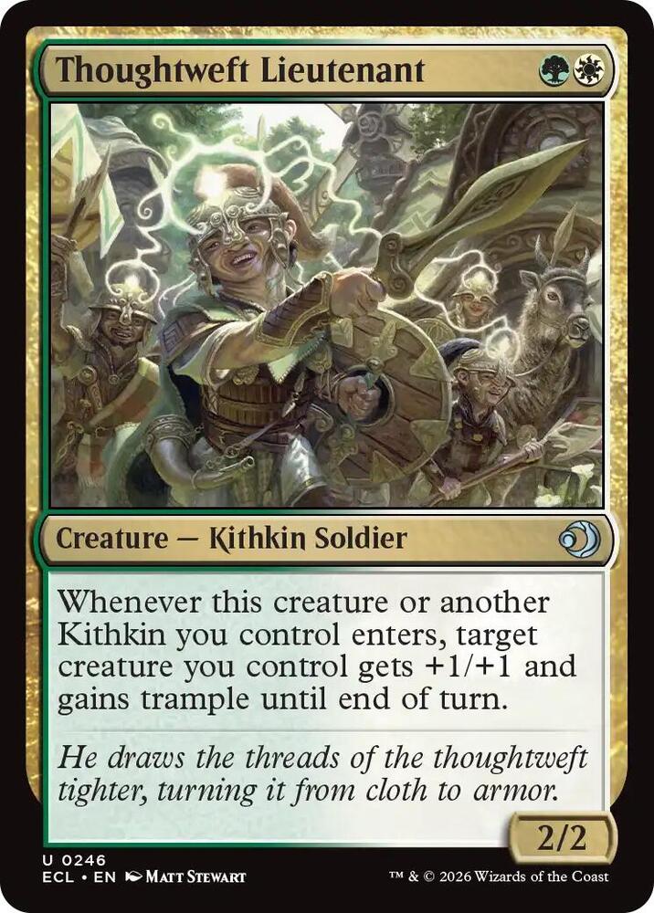 Thoughtweft Lieutenant - Foil