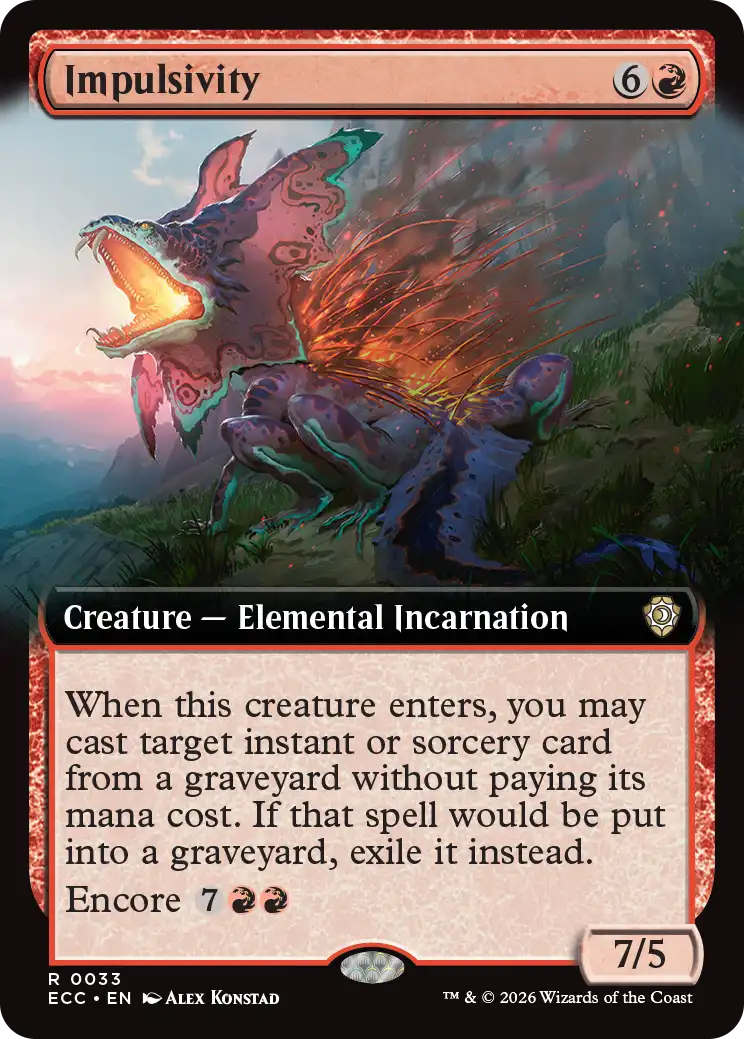 Impulsivity - Extended Art