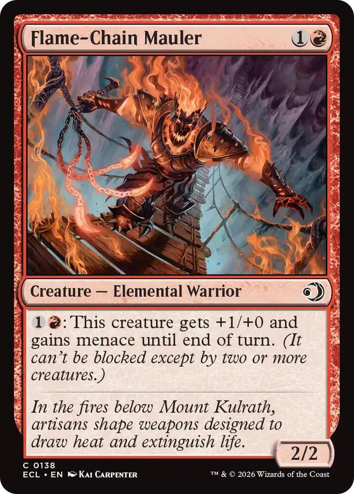 Flame-Chain Mauler - Foil