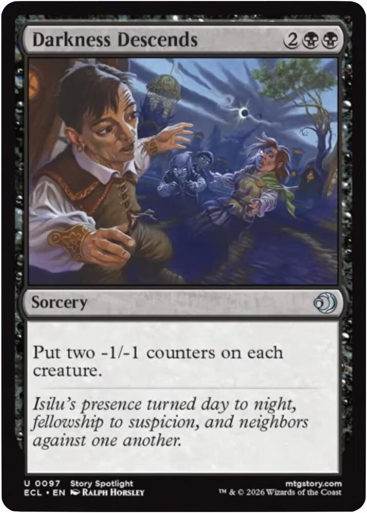 Darkness Descends - Foil