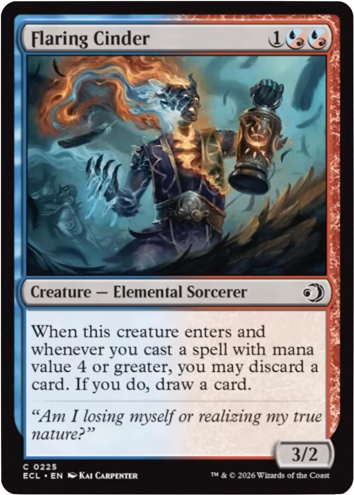 Flaring Cinder - Foil