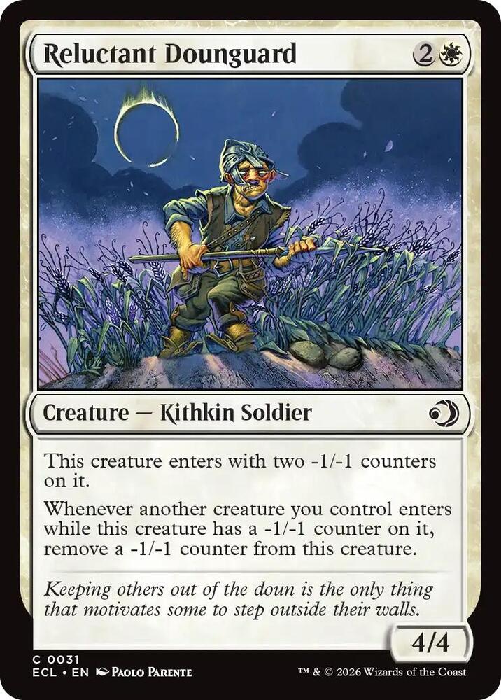 Reluctant Dounguard - Foil