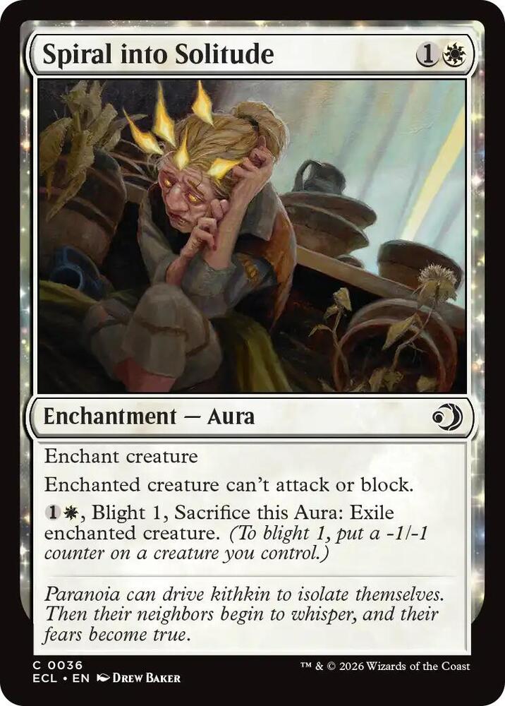 Spiral into Solitude - Foil