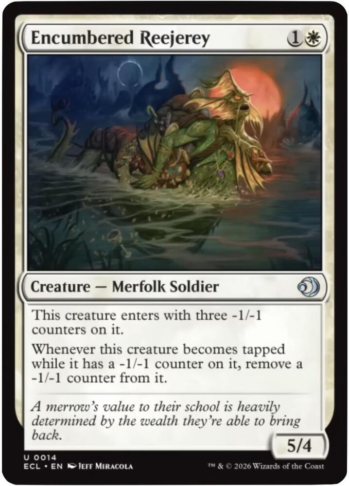 Encumbered Reejerey - Foil