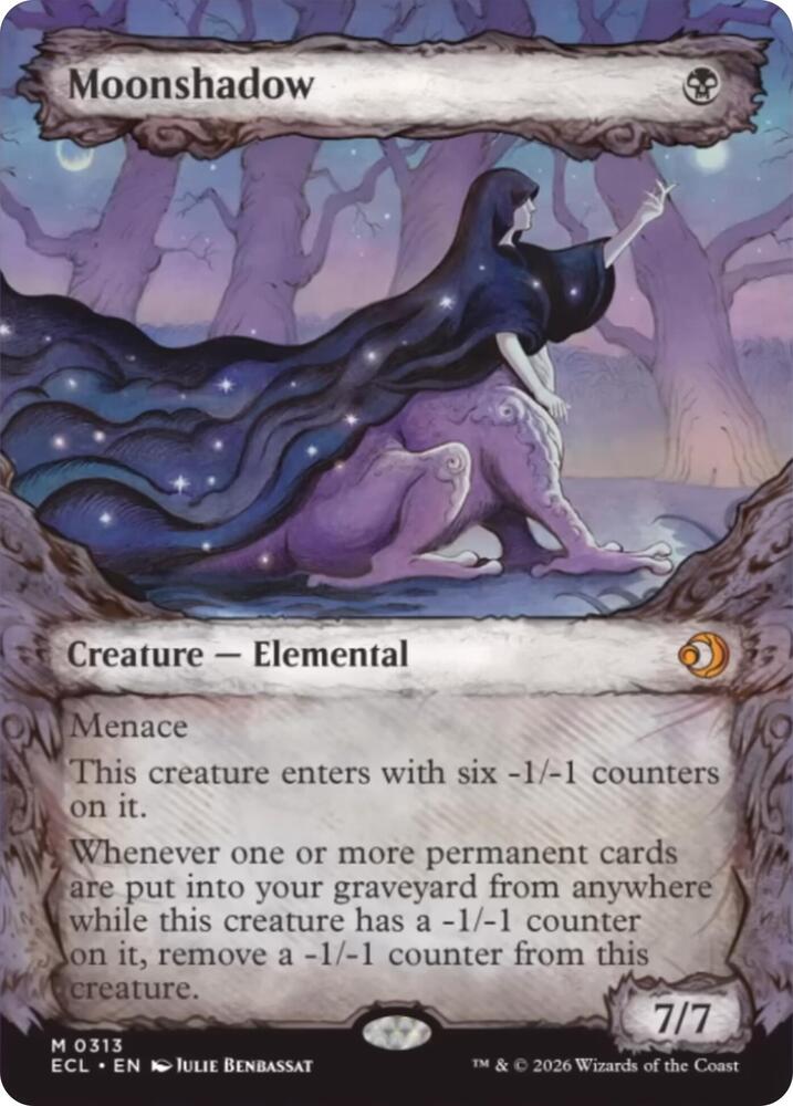 Moonshadow (0313) - Foil - Showcase - Magic The Gathering » Magic 