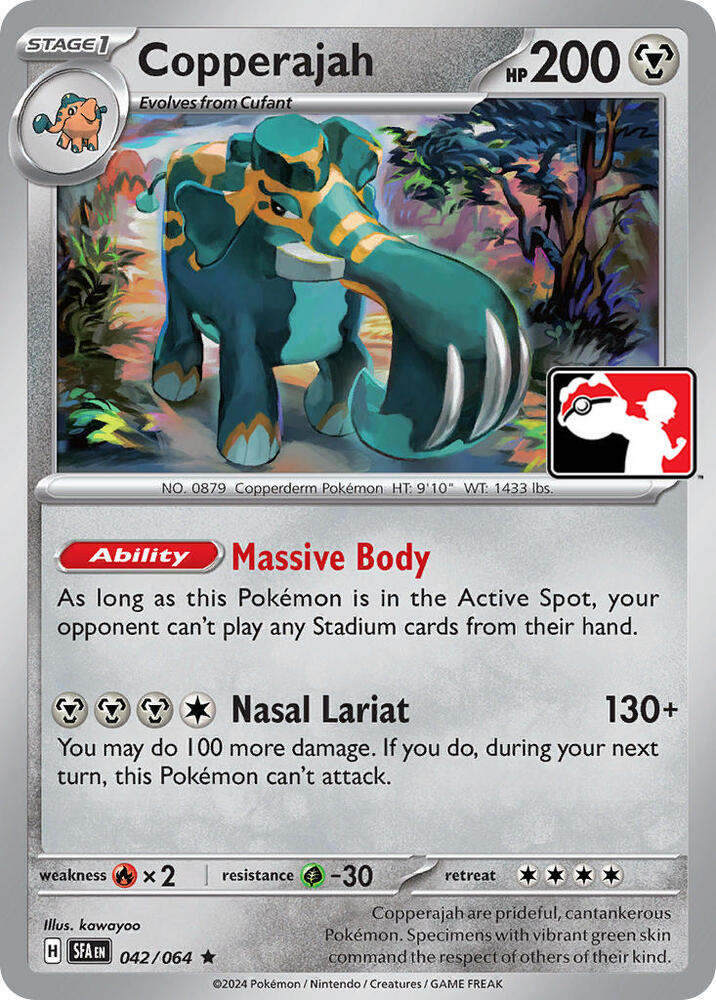 Copperajah - 042/064 - Rare - Holo