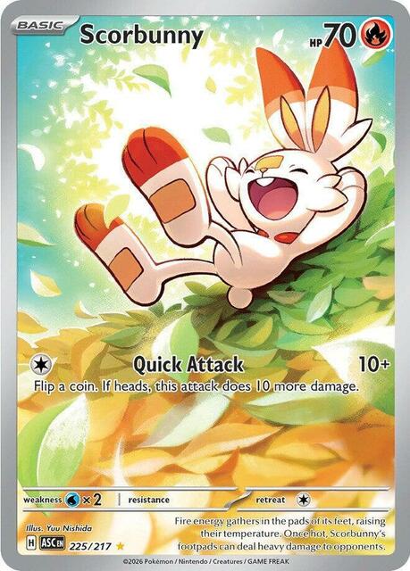 Scorbunny - 225/217 - Illustration Rare